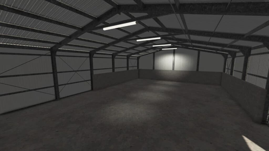 METAL HALL WITH SILO 3