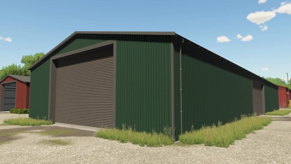 METAL HALL WITH SILO 2