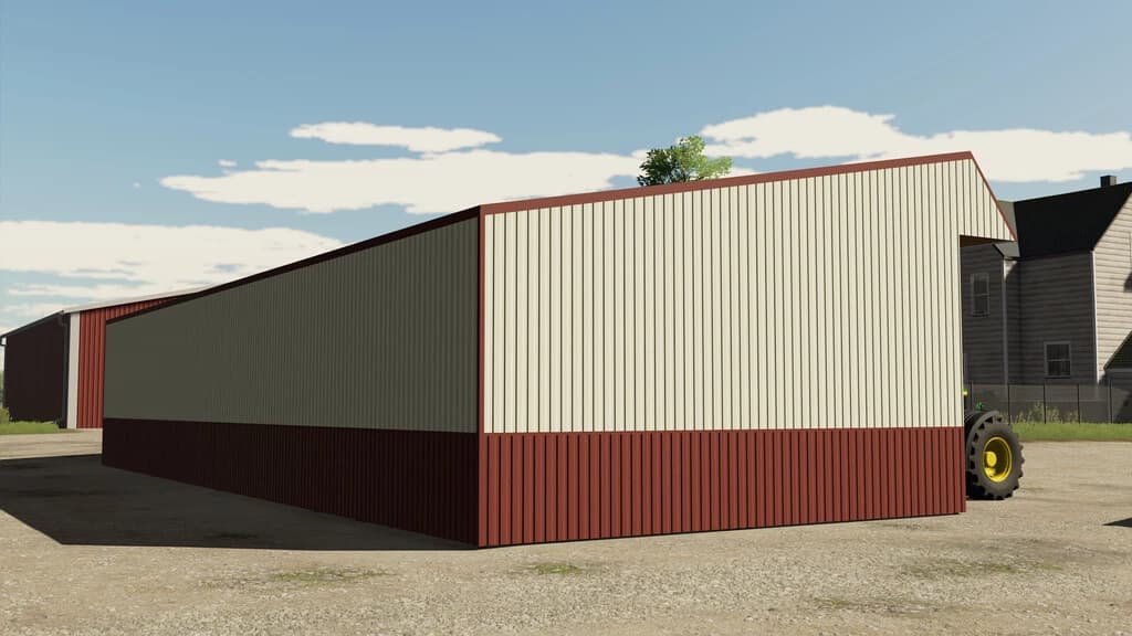METAL OPEN SHED 3