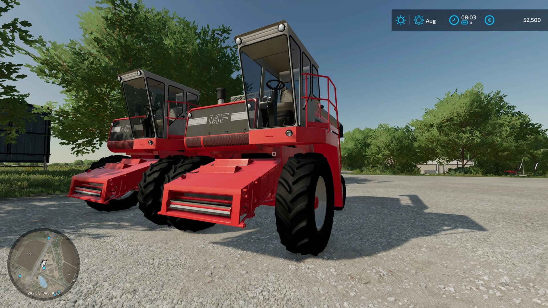 MF M860 COMBINE 5