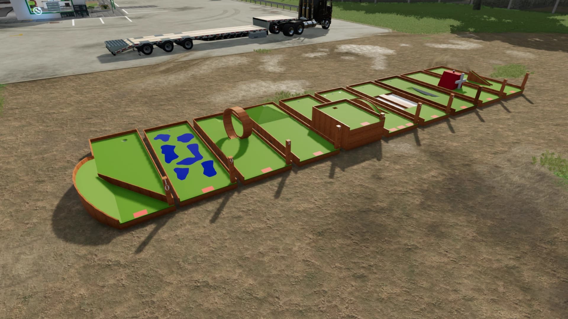 MINIGOLF SET 3