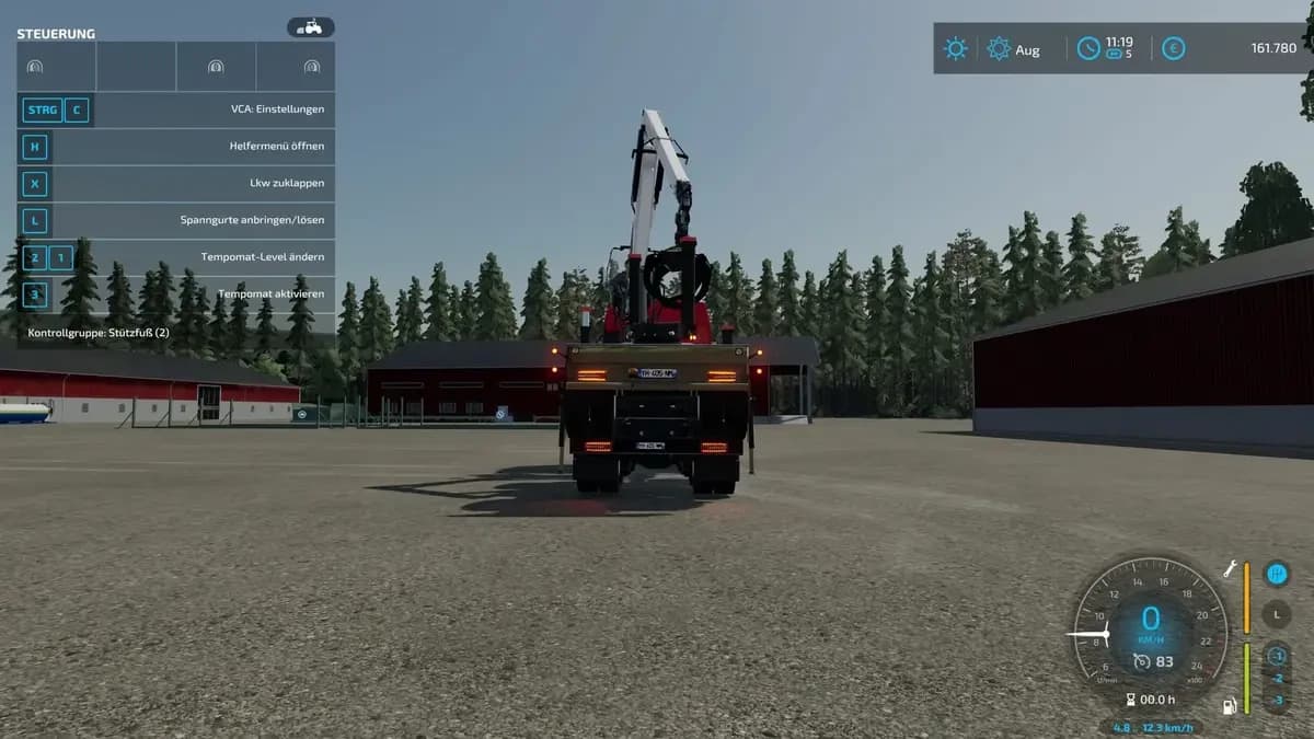 MKS8 FORST LOG TRAILER