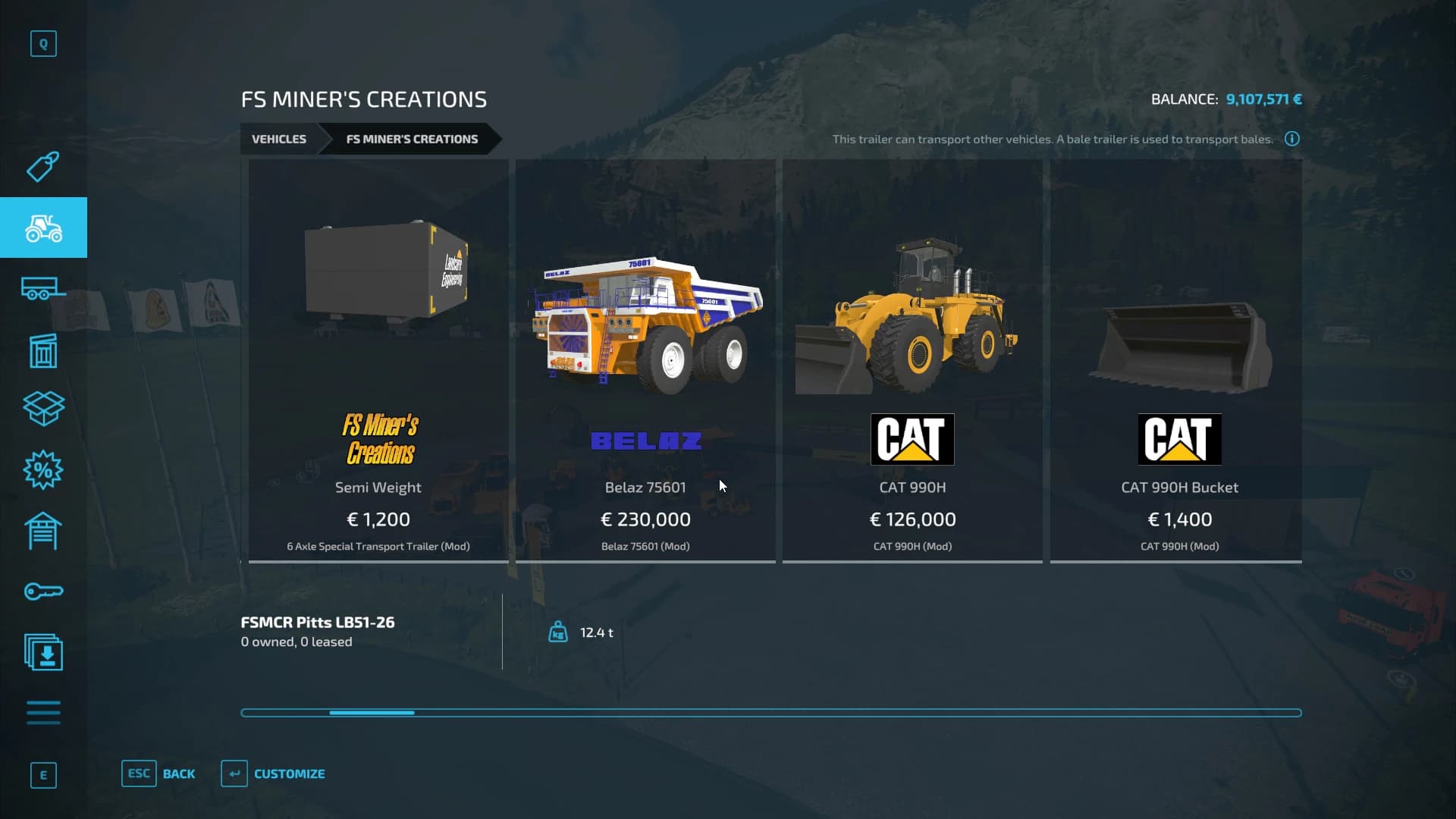 FS MINER'S MOD PACK 03 - 2022