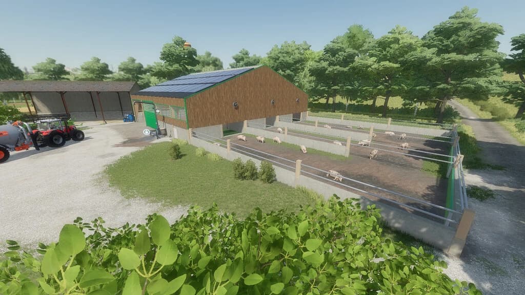 MODERN PIGS BARN 3