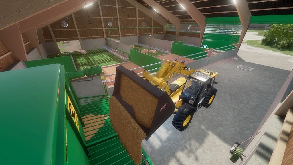 MODERN PIGS BARN