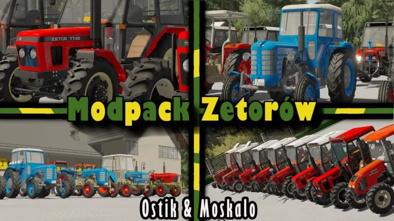MODPACK OF SMALL ZETORS 5
