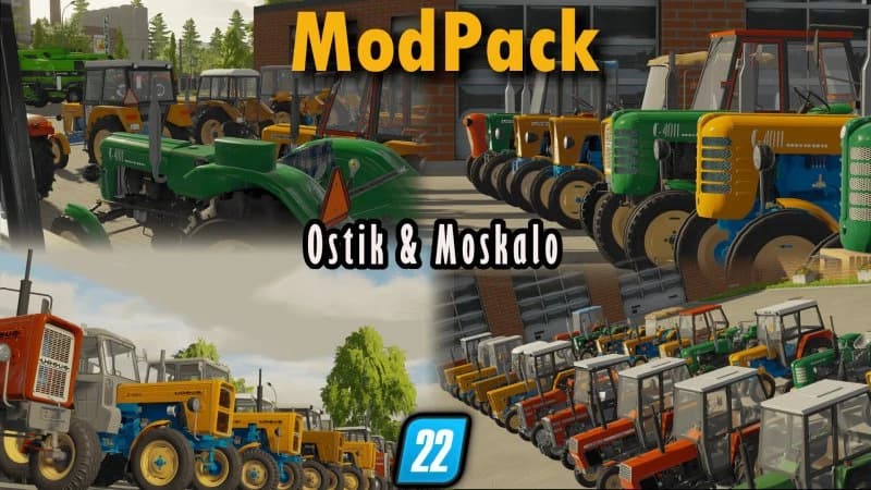 MODPACK MAŁYCH CIĄGNIKÓW (URSUS, MASSEY FERGUSON) 5