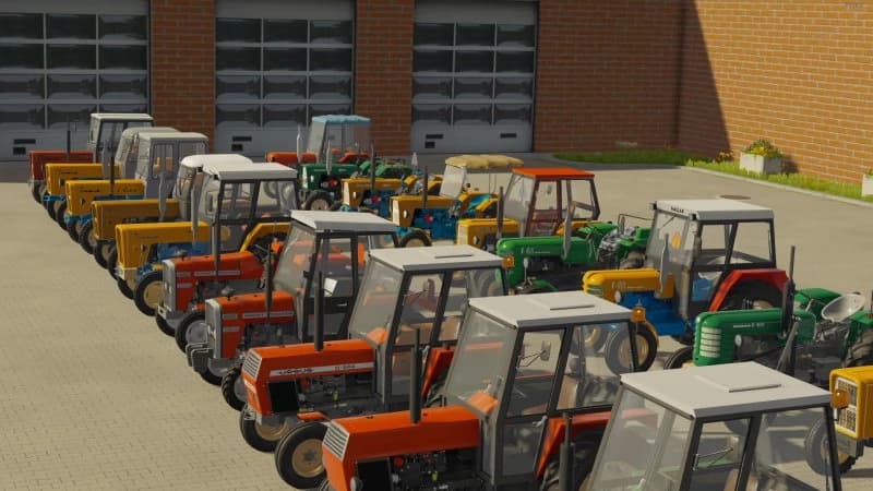 MODPACK MAŁYCH CIĄGNIKÓW (URSUS, MASSEY FERGUSON) 4