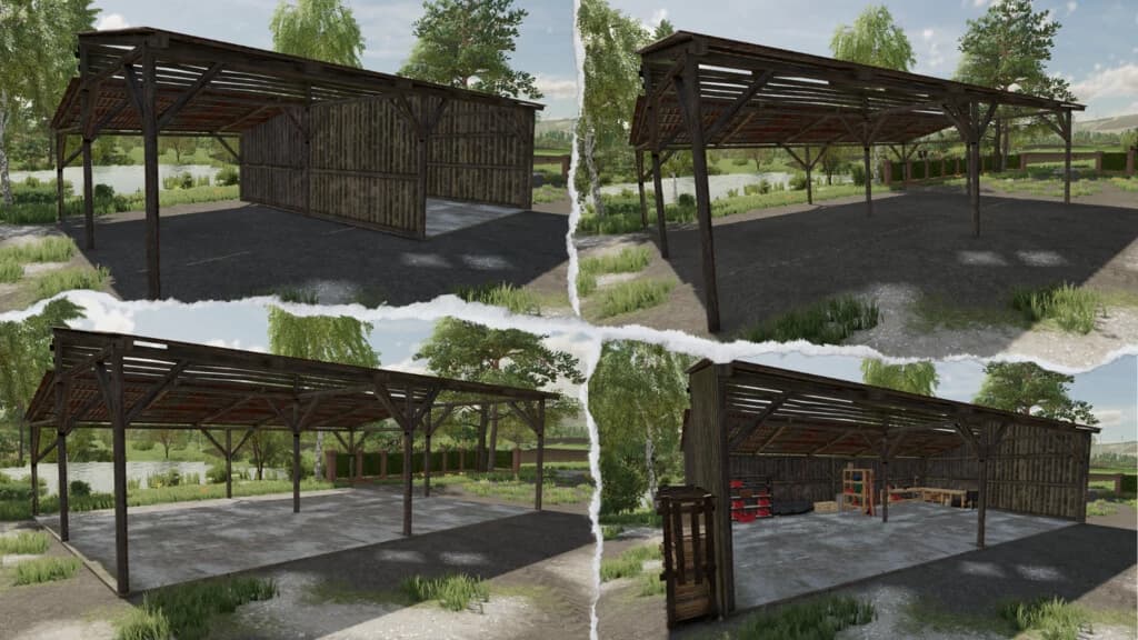 MODULAR WOODEN SHED
