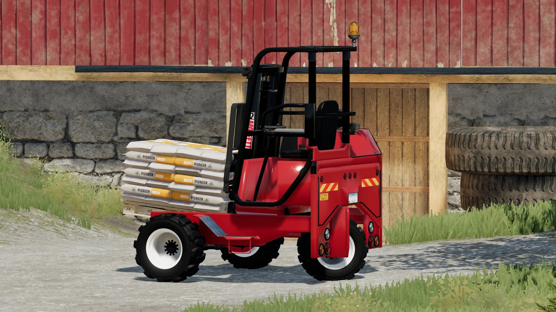 MOFFETT M550 FORKLIFT