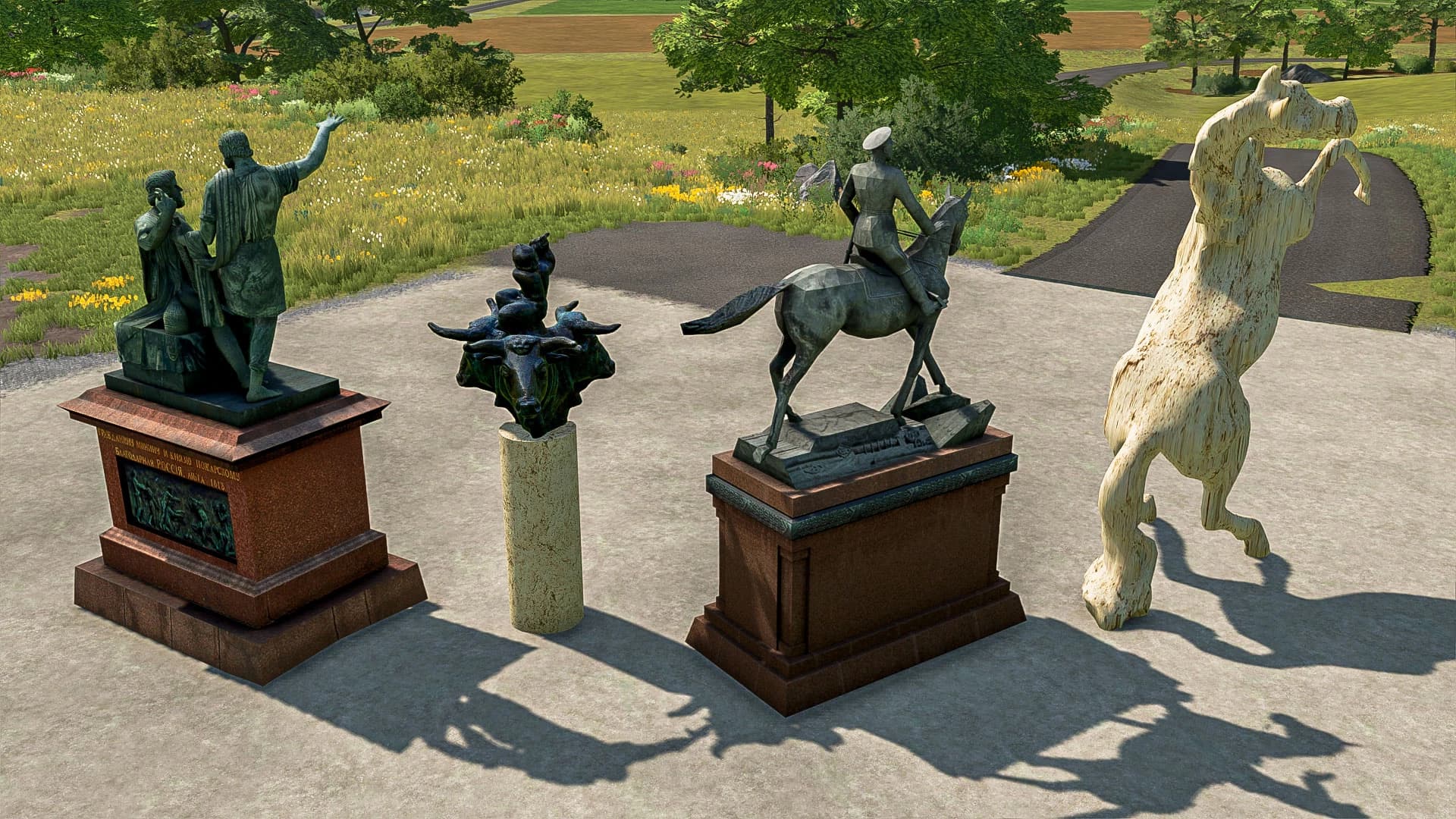 MONUMENTAL SCULPTURES PACK