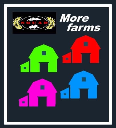 WIĘKSZA ILOŚĆ GOSPODARSTW ( MORE FARMS )