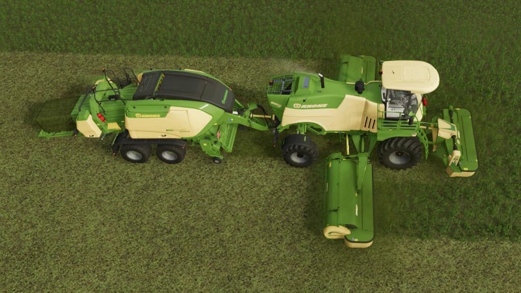 MOWER AND WRAPPER WITH HITCH 5