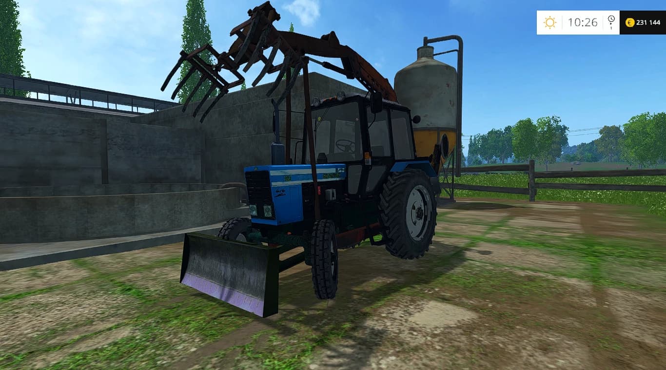 MTZ 82.1 2WD FL LOADER OLD