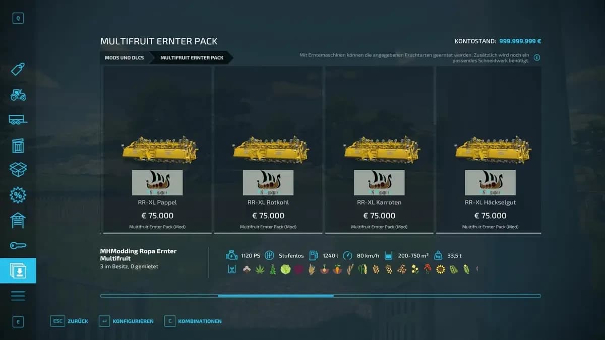 MULTIFRUIT ERNTER PACK 2