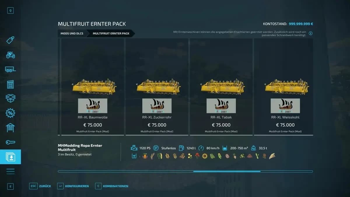 MULTIFRUIT ERNTER PACK