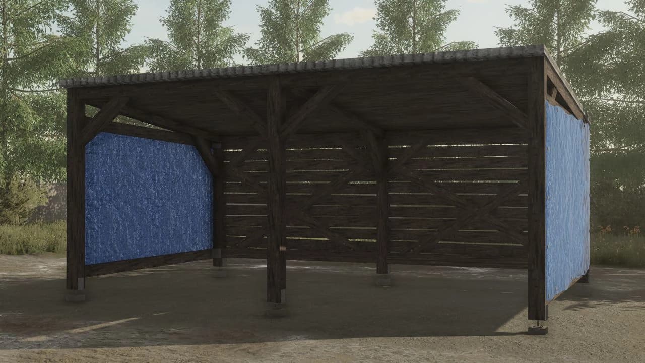 Bale/Machine Sheds Pack 4