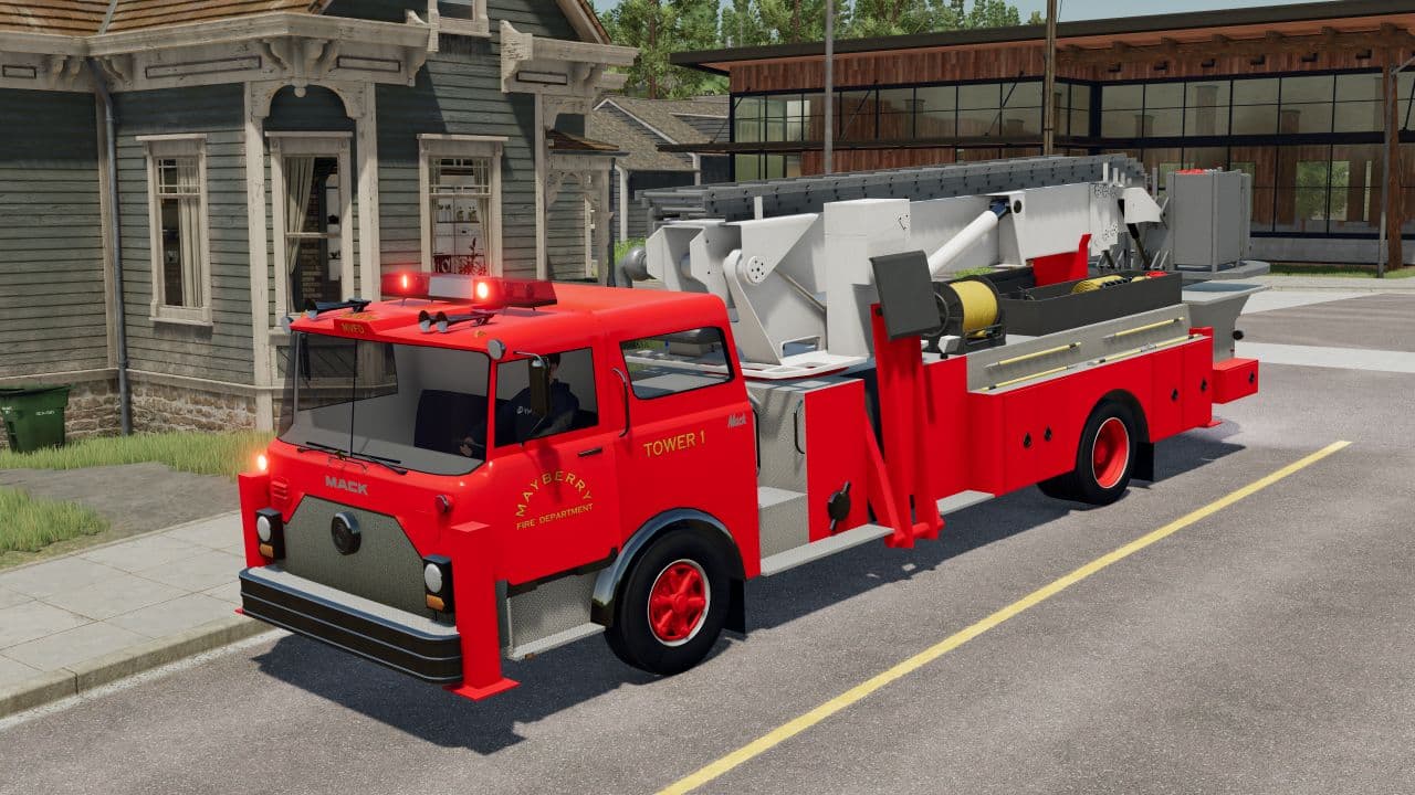 Mack CF Tower Ladder 3
