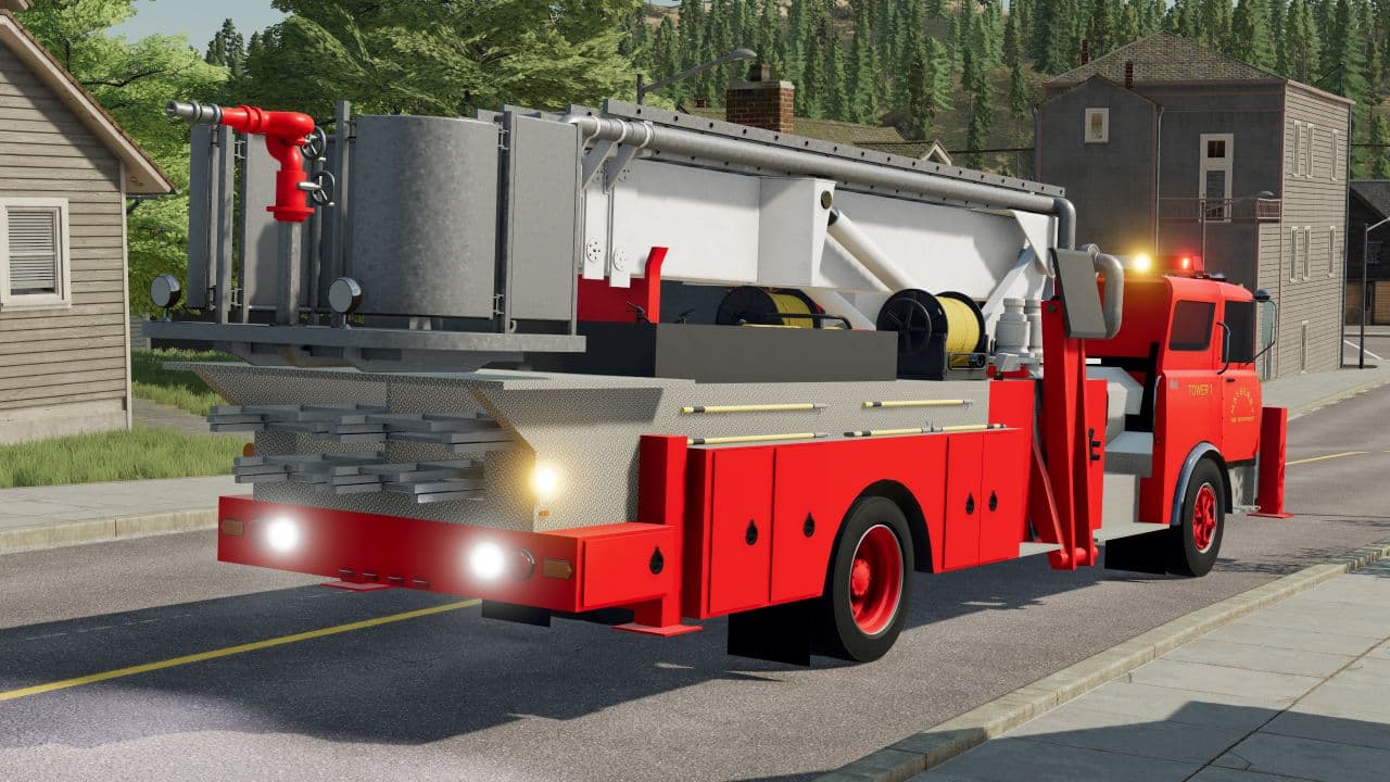 Mack CF Tower Ladder 2