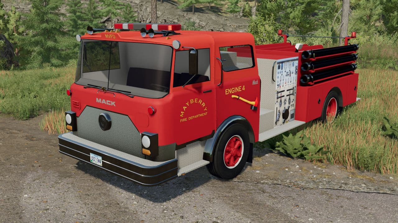 Mack CF fire truck 3