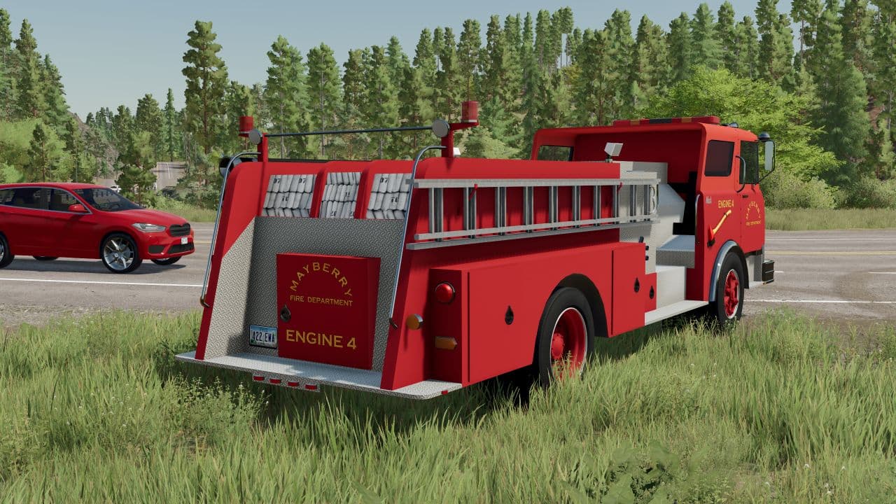Mack CF fire truck 2