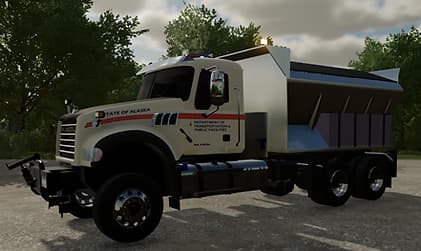 Mack Granite Salt Truck