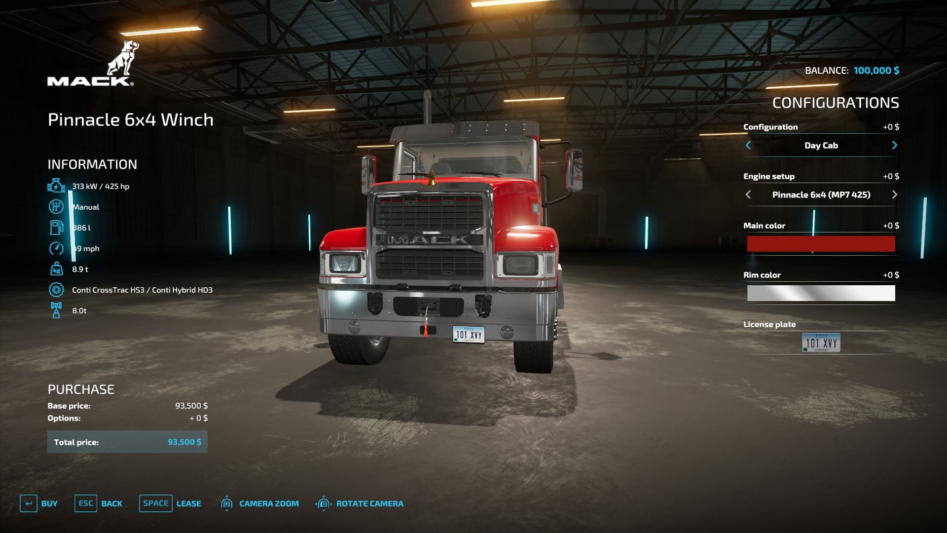 Mack Trucks with Winch
