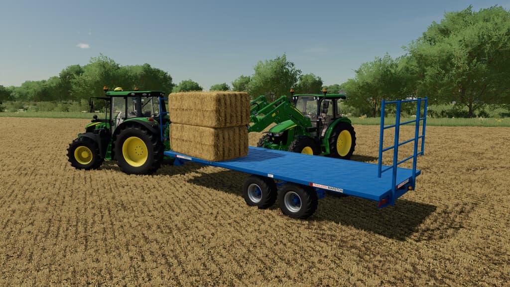 Marston 22' Bale Trailer 1993 2