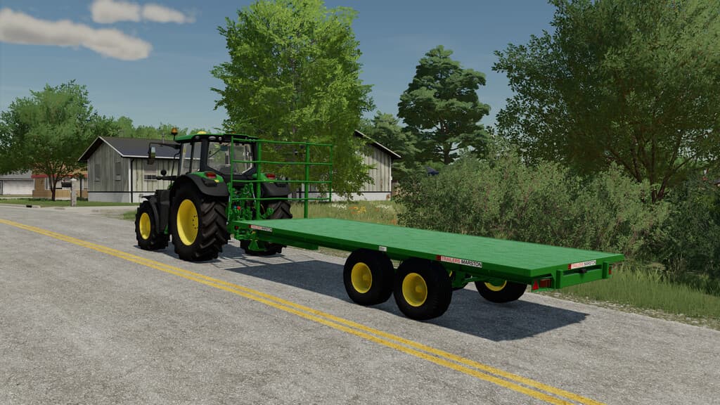 Marston 22' Bale Trailer 1993