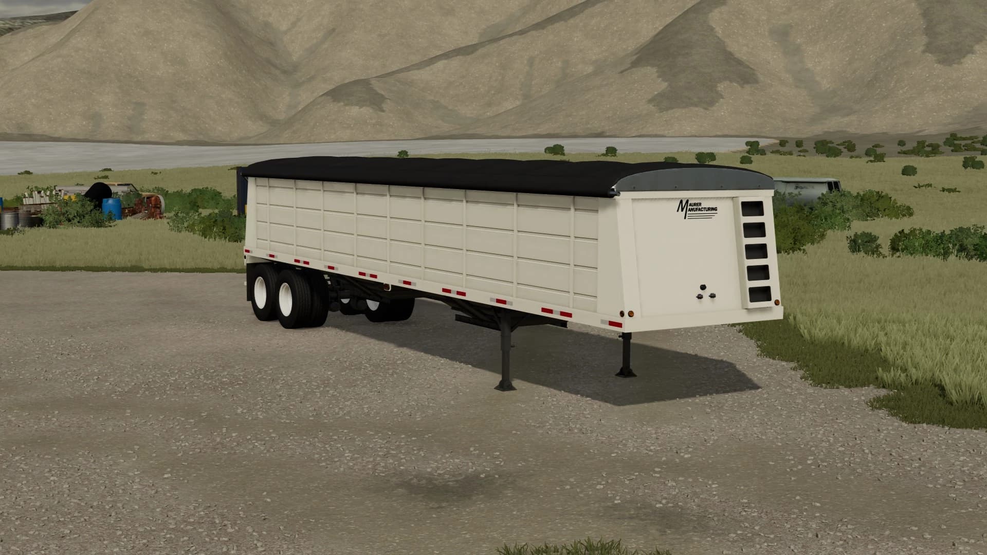 Maurer 40ft Grain Hopper 4