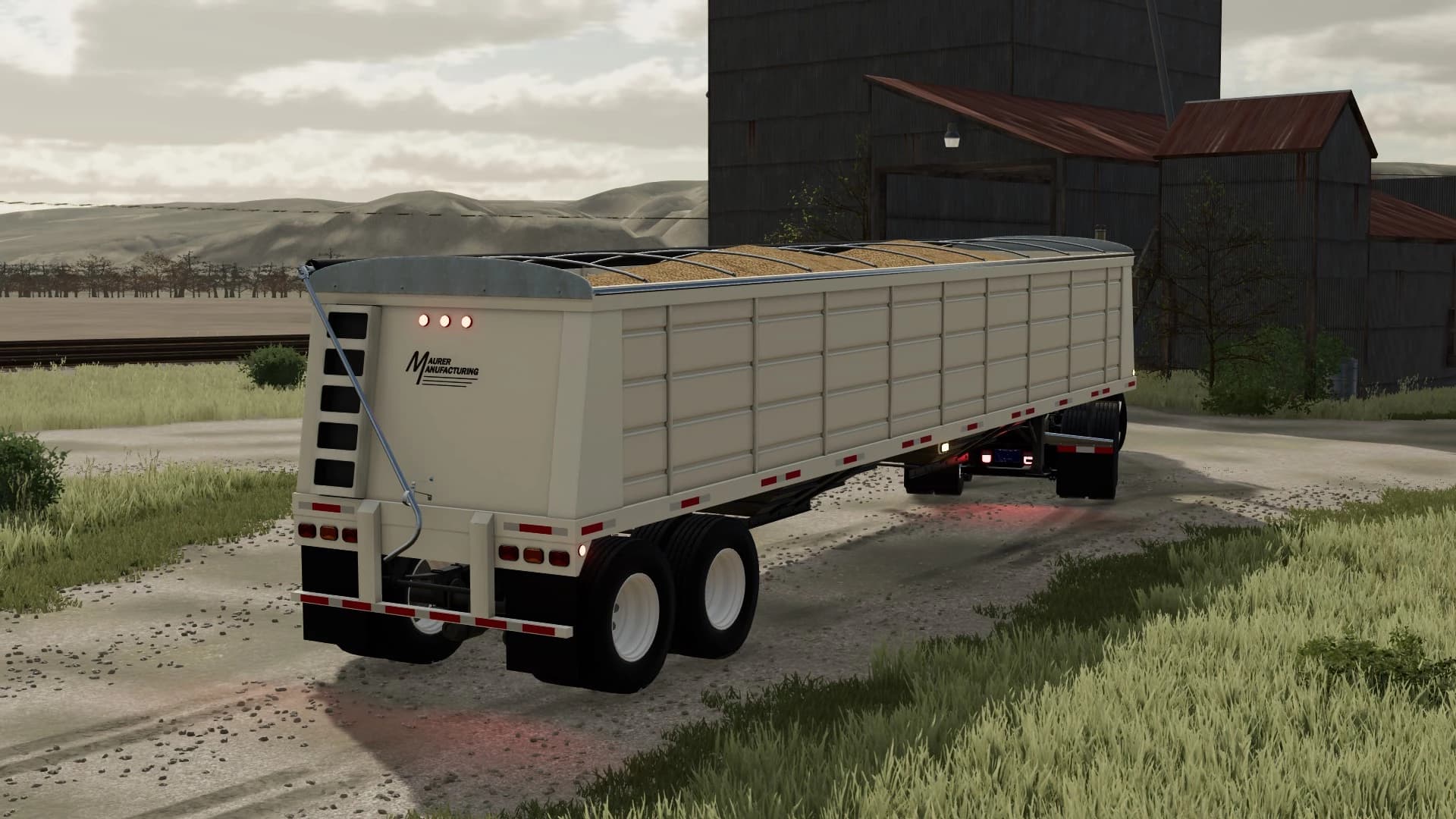 Maurer 40ft Grain Hopper 2