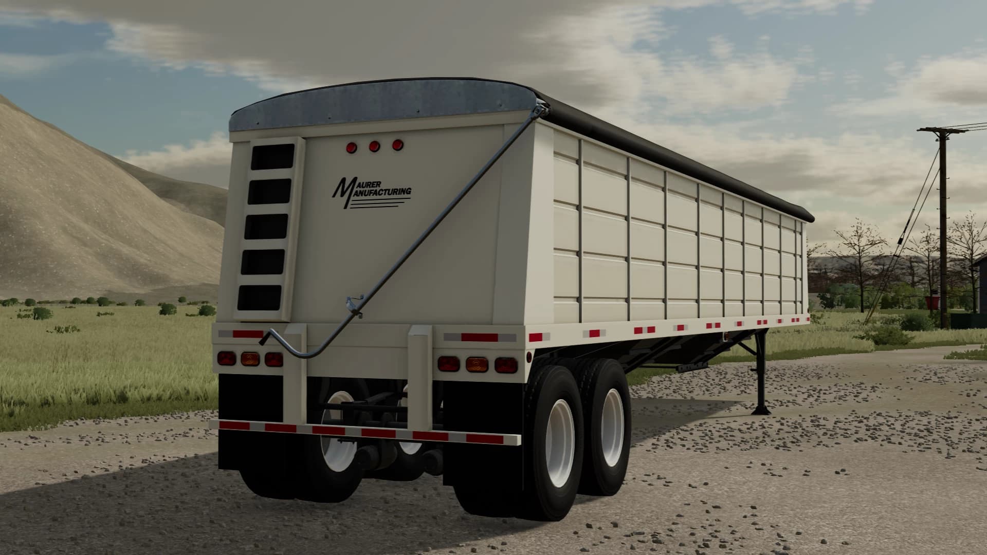 Maurer 40ft Grain Hopper