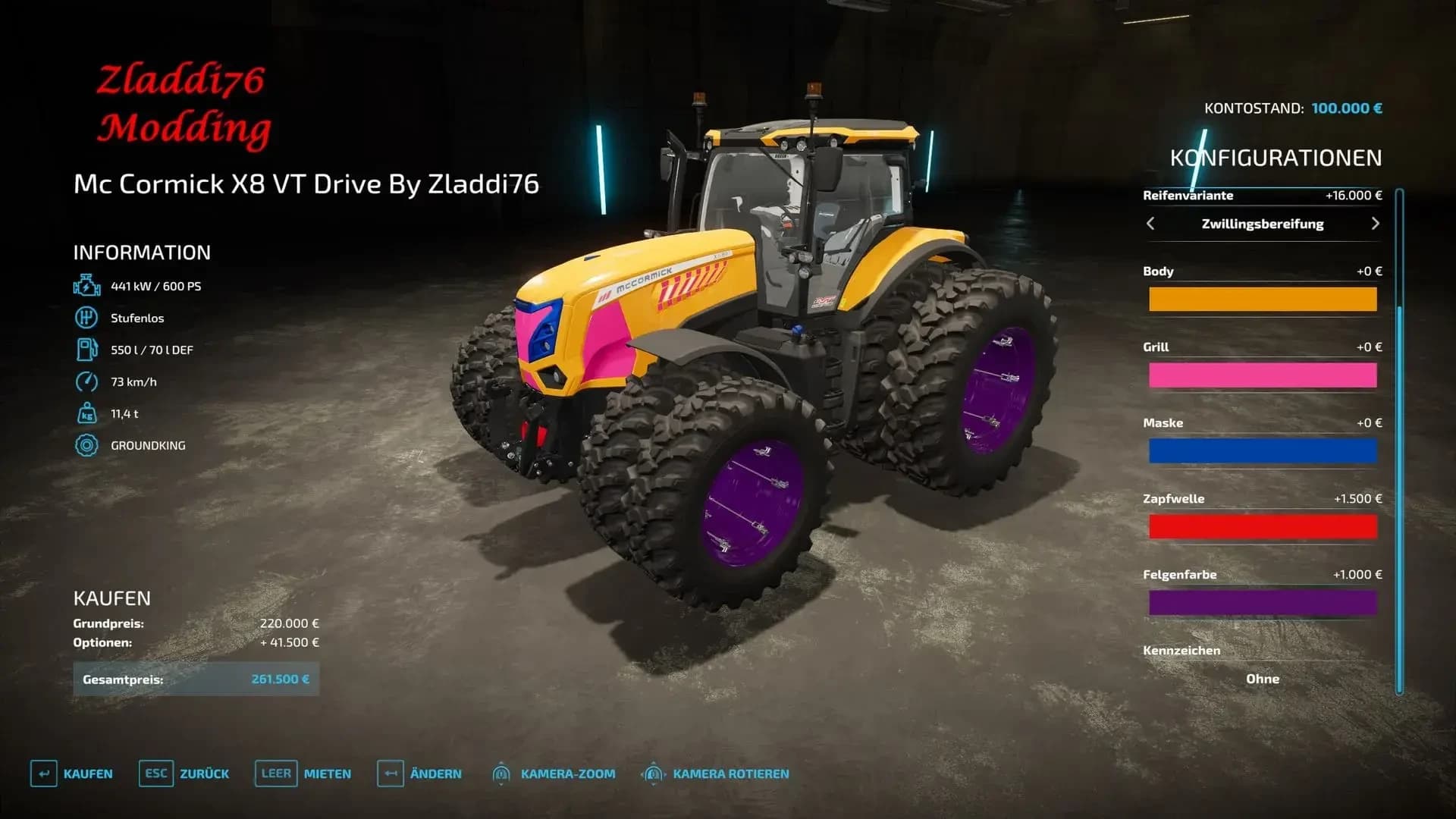 Mc Cormick X8 VT Drive 2