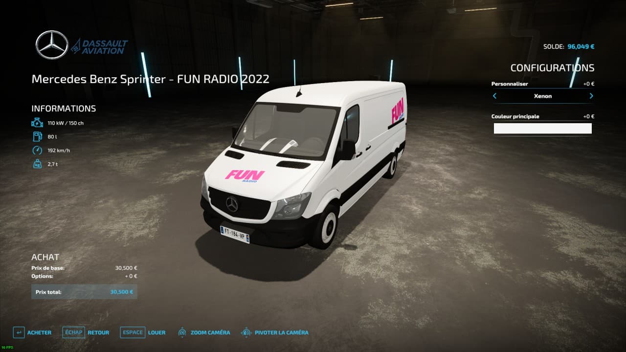 Mercedes Sprinter - French Radios