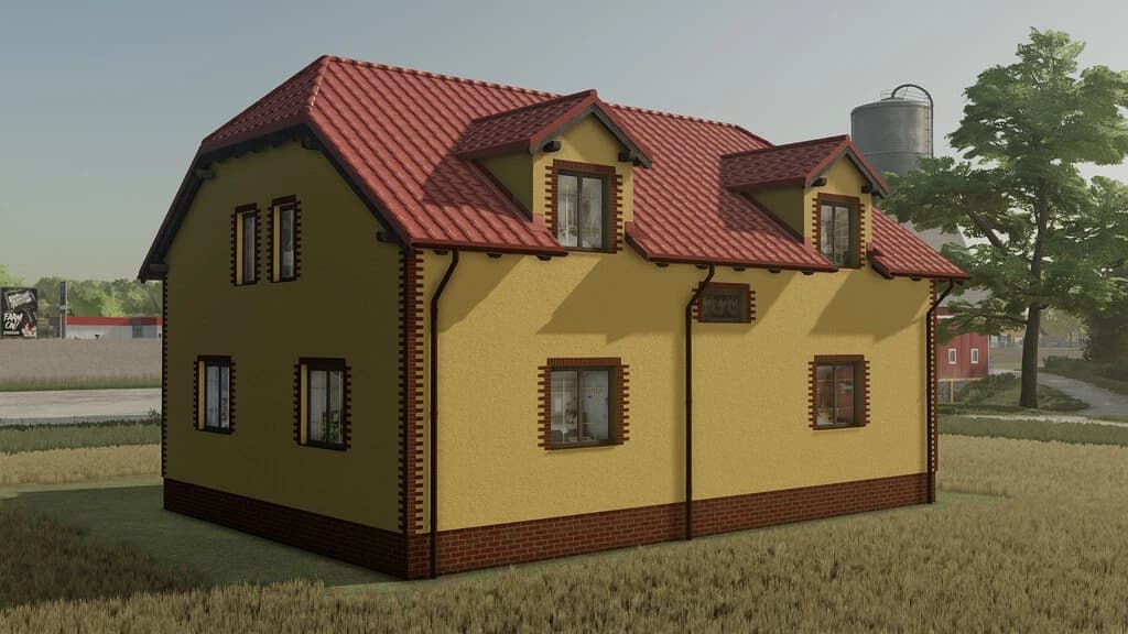 Modern Yellow Farmhouse 2