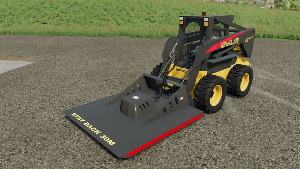 Mower For Skid Steer Loaders 4
