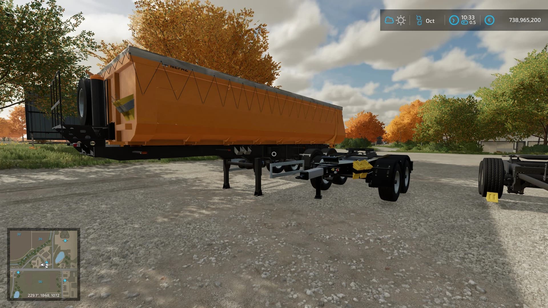 NEFAZ ROADTRAIN 2 AXLE + DOLY 5