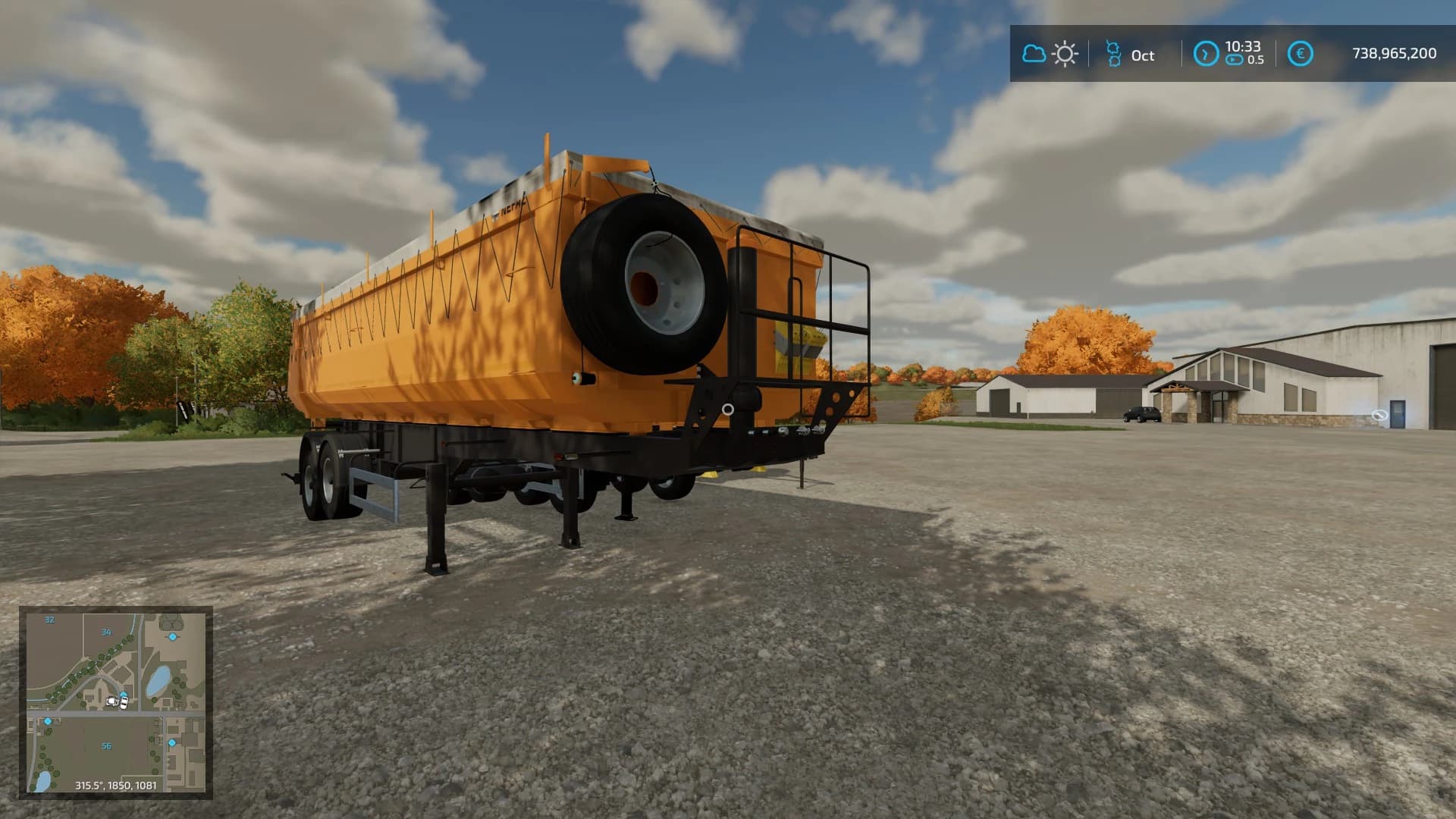 NEFAZ ROADTRAIN 2 AXLE + DOLY 4