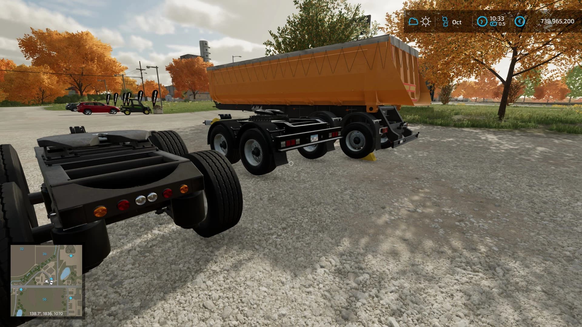 NEFAZ ROADTRAIN 2 AXLE + DOLY