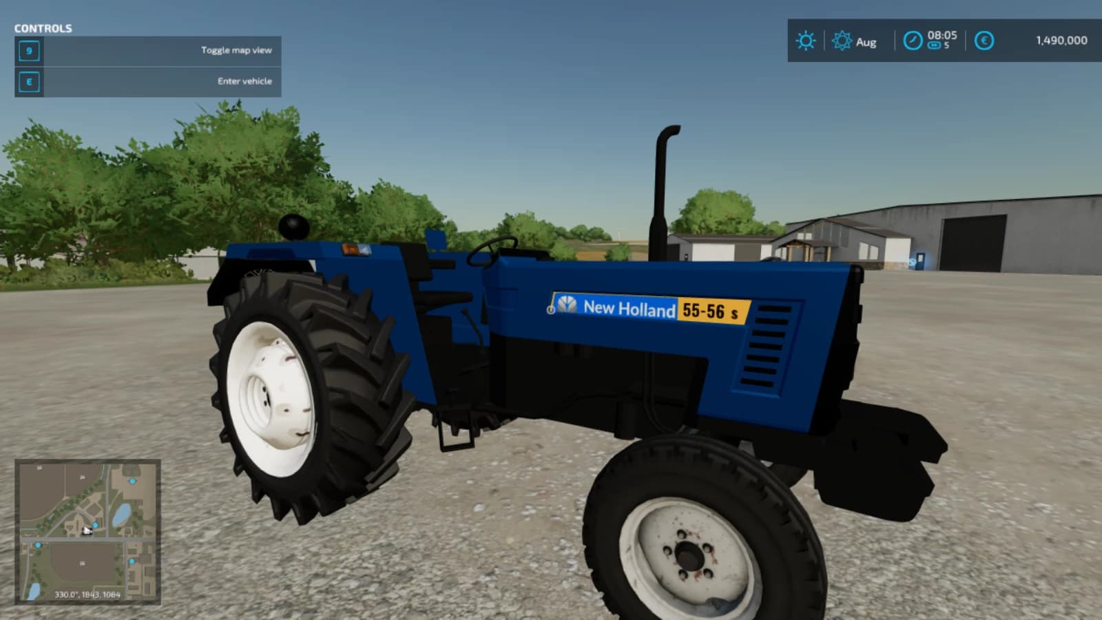 NEW HOLLAND 5556S 4