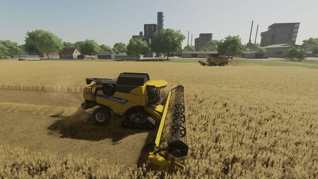 NEW HOLLAND CX SOUCY TRACKS 4