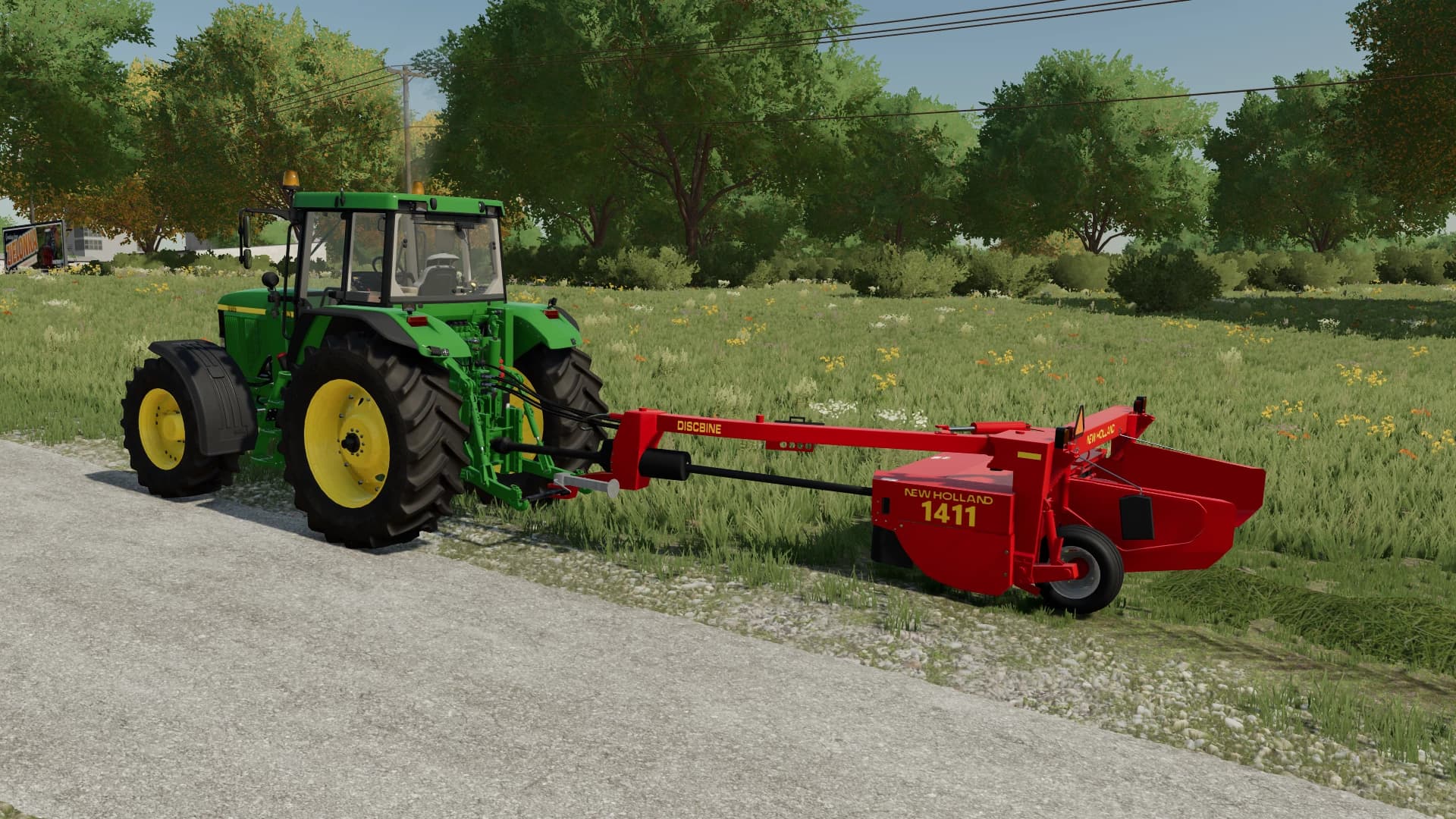 NEW HOLLAND DISCBINE 1411
