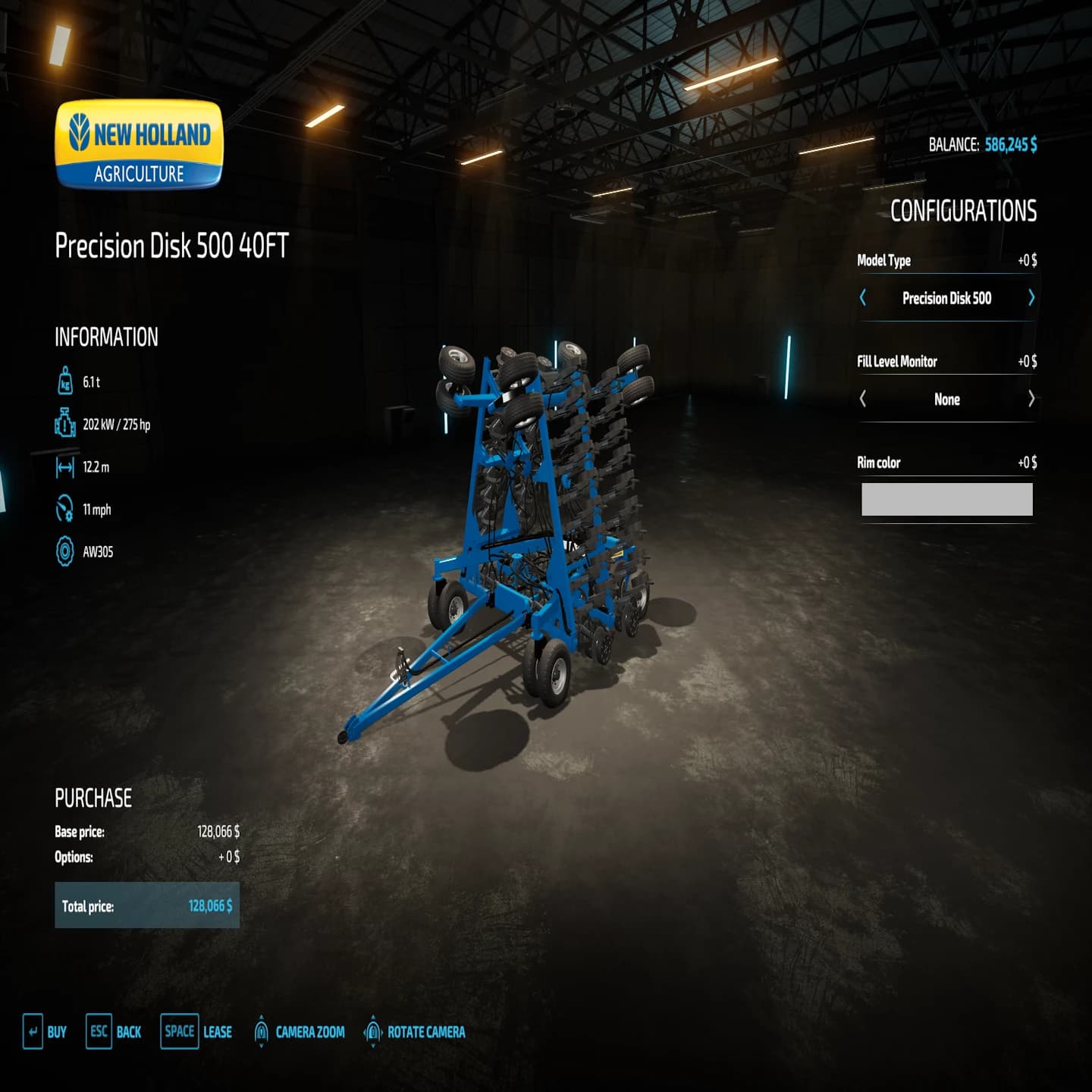 NEW HOLLAND NO TILL SEEDER