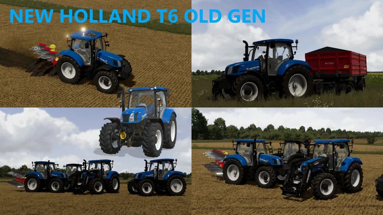 NEW HOLLAND T6 OLD GEN 5