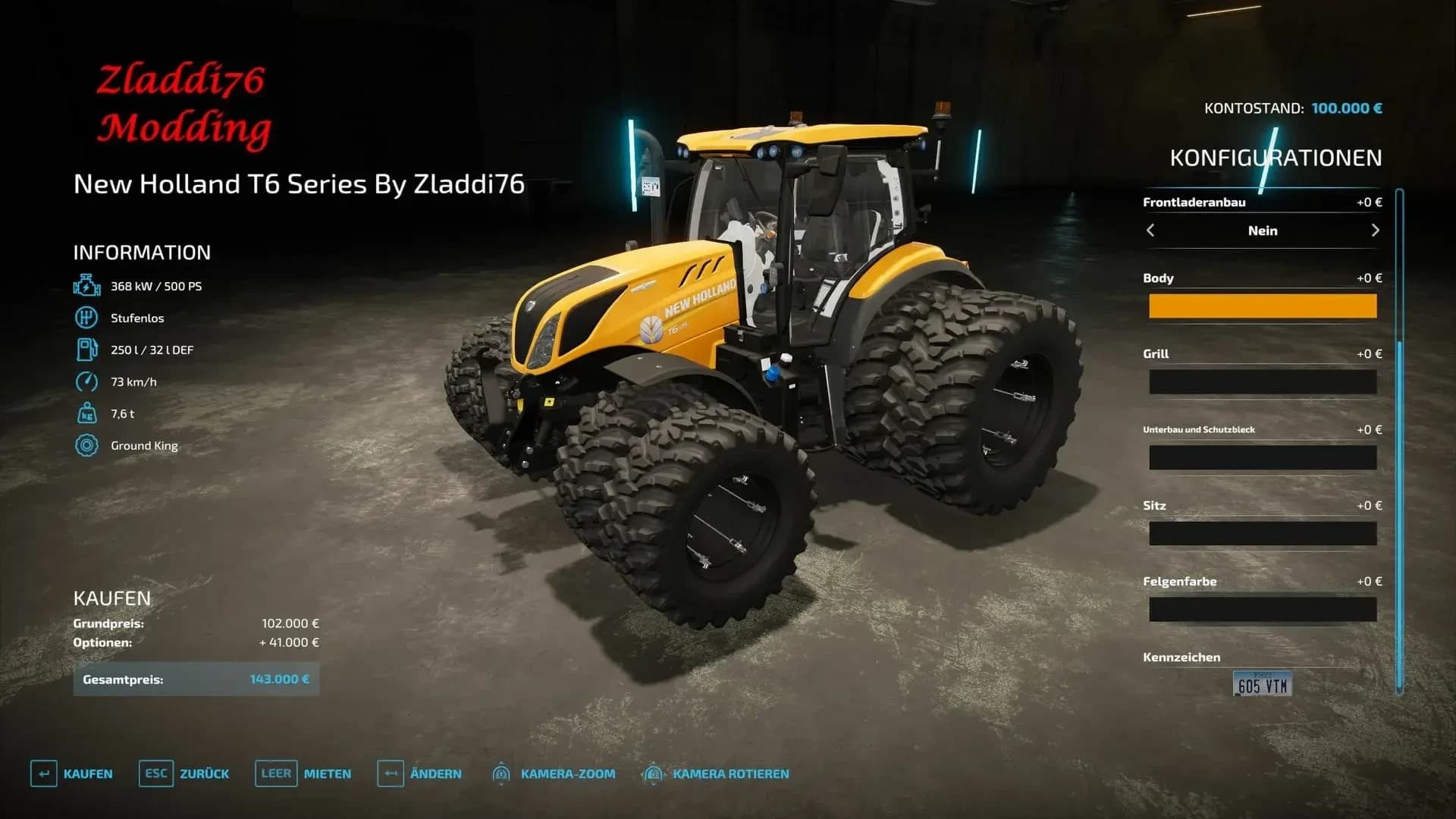 NEW HOLLAND T6 SERIES 3
