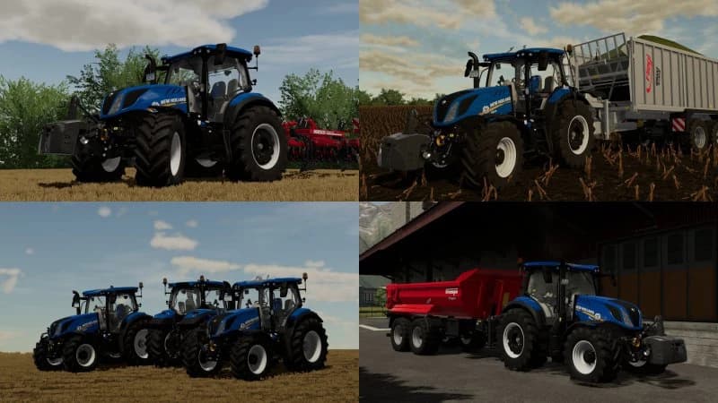 NEW HOLLAND T6 TIER 4B 5