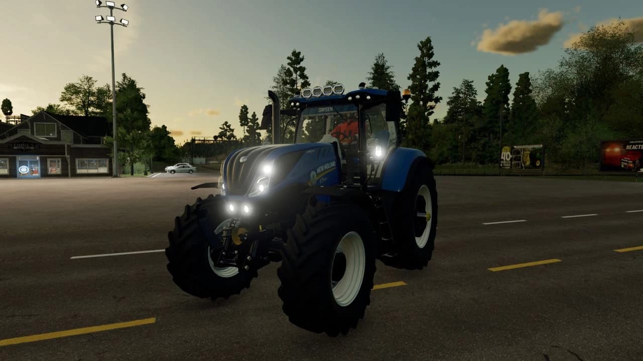 NEW HOLLAND T7 DAMSENFOLIE 3
