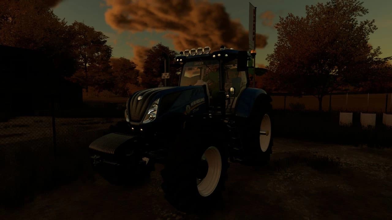 NEW HOLLAND T7 DAMSENFOLIE 2