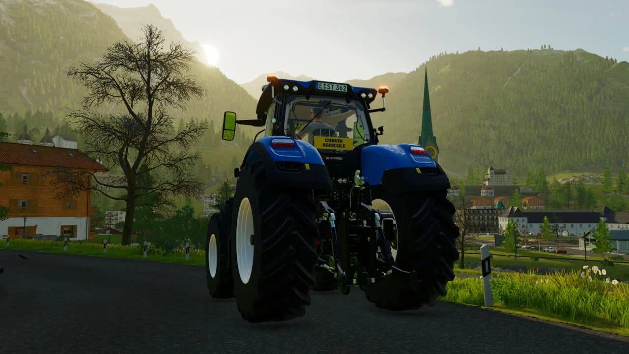 NEW HOLLAND T7 EDITED