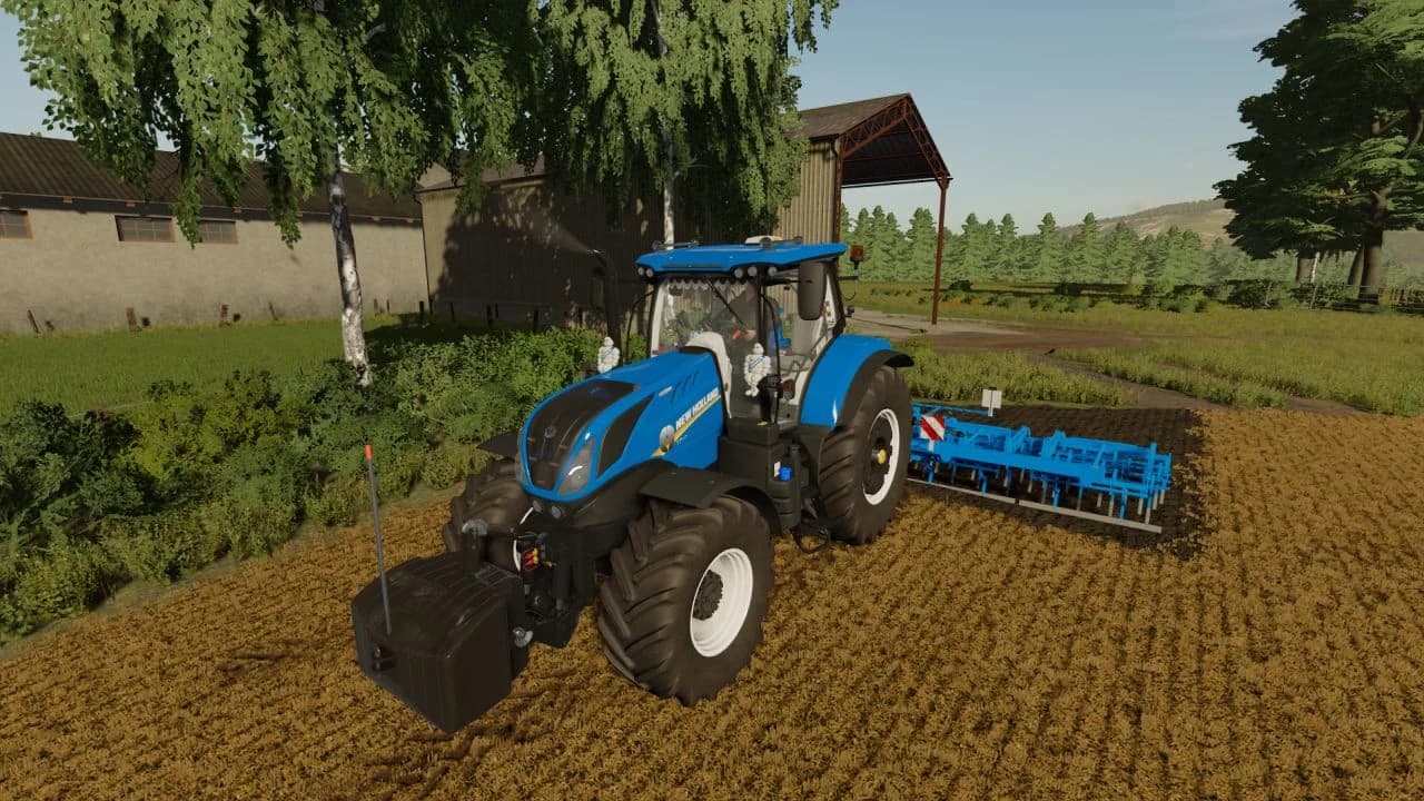 NEW HOLLAND T7 EDITED